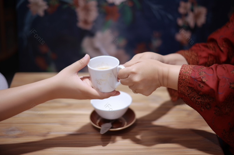 茶文化手接茶杯品茶,高清,摄影图,摄影图片,图片大全,摄影图免费下载